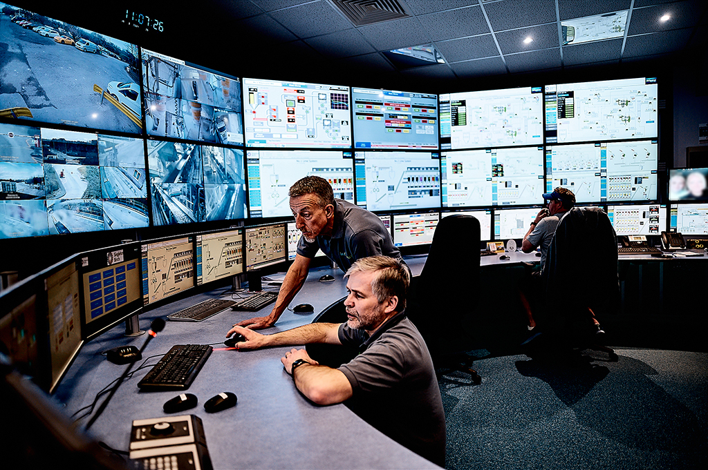 InControl sourced integrated control room